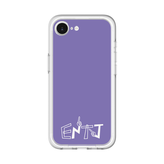 Slim Protection Premium Case［ Original - ENTJ Commander - Alphabet - Purple ］