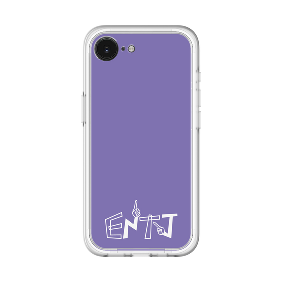 Slim Protection Premium Case［ Original - ENTJ Commander - Alphabet - Purple ］