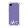 Slim Protection Premium Case［ Original - ENTJ Commander - Alphabet - Purple ］