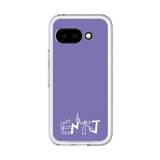 Slim Protection Premium Case［ Original - ENTJ Commander - Alphabet - Purple ］