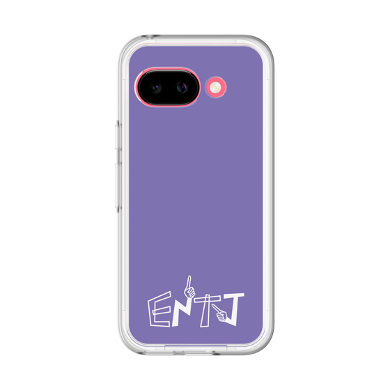 Slim Protection Premium Case［ Original - ENTJ Commander - Alphabet - Purple ］