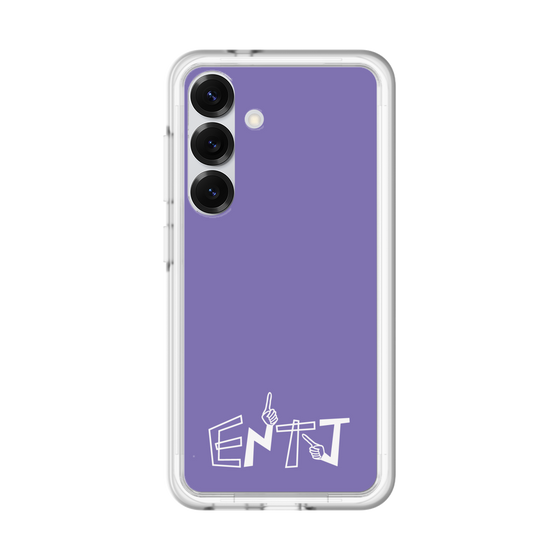 Slim Protection Premium Case［ Original - ENTJ Commander - Alphabet - Purple ］