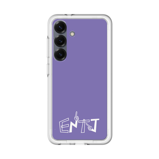 Slim Protection Premium Case［ Original - ENTJ Commander - Alphabet - Purple ］