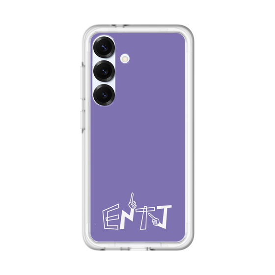 Slim Protection Premium Case［ Original - ENTJ Commander - Alphabet - Purple ］