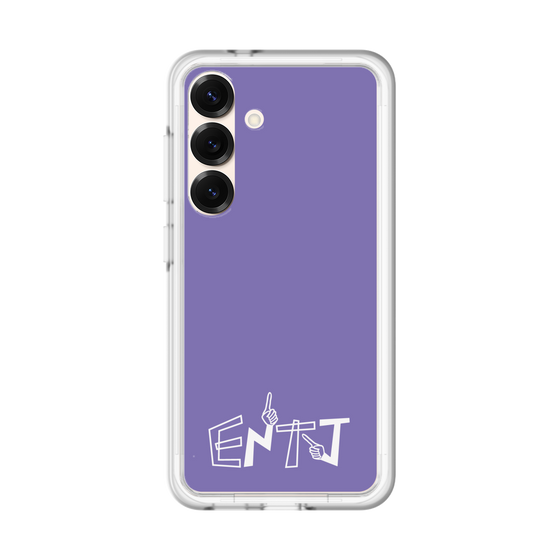 Slim Protection Premium Case［ Original - ENTJ Commander - Alphabet - Purple ］