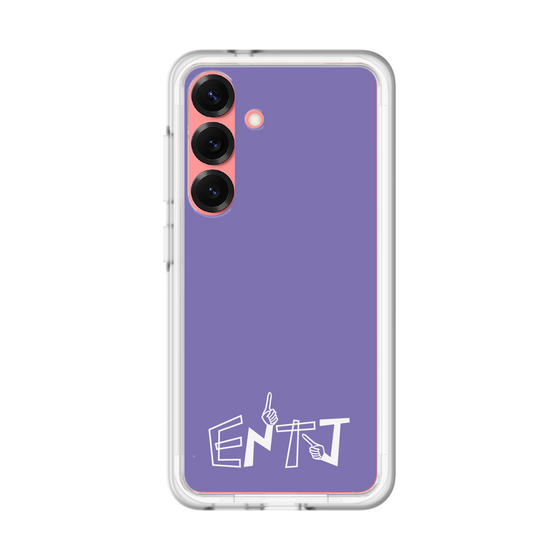 Slim Protection Premium Case［ Original - ENTJ Commander - Alphabet - Purple ］