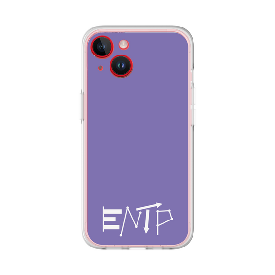 Slim Protection Premium Case［ オリジナル - ENTP 討論者 - アルファベット - Purple ］