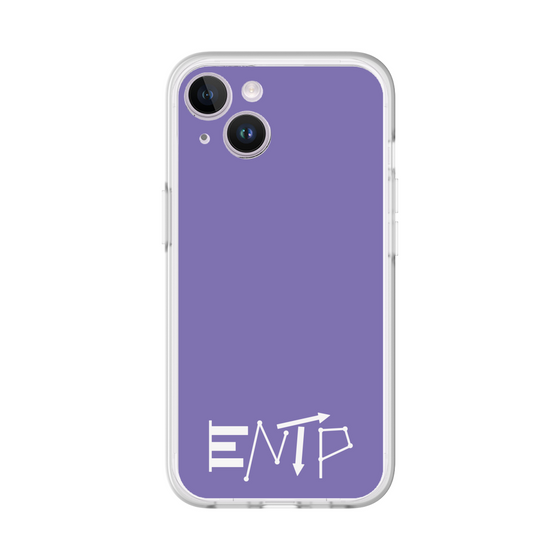 Slim Protection Premium Case［ オリジナル - ENTP 討論者 - アルファベット - Purple ］