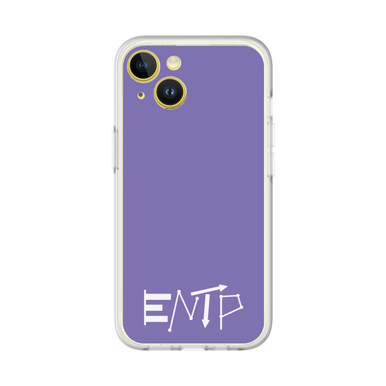 Slim Protection Premium Case［ オリジナル - ENTP 討論者 - アルファベット - Purple ］