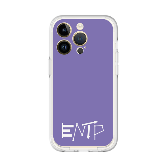 Slim Protection Premium Case［ オリジナル - ENTP 討論者 - アルファベット - Purple ］