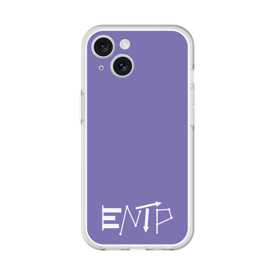 Slim Protection Premium Case［ オリジナル - ENTP 討論者 - アルファベット - Purple ］