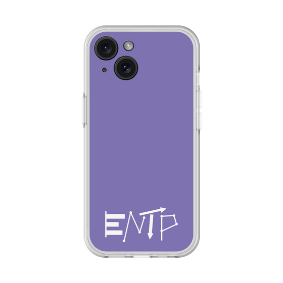 Slim Protection Premium Case［ オリジナル - ENTP 討論者 - アルファベット - Purple ］