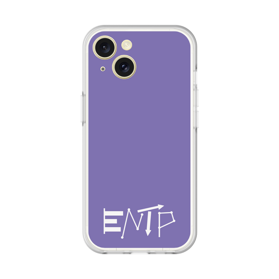 Slim Protection Premium Case［ オリジナル - ENTP 討論者 - アルファベット - Purple ］