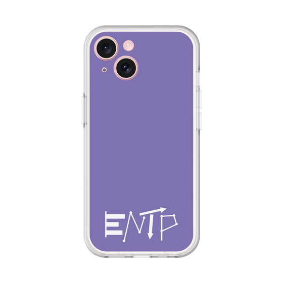 Slim Protection Premium Case［ オリジナル - ENTP 討論者 - アルファベット - Purple ］