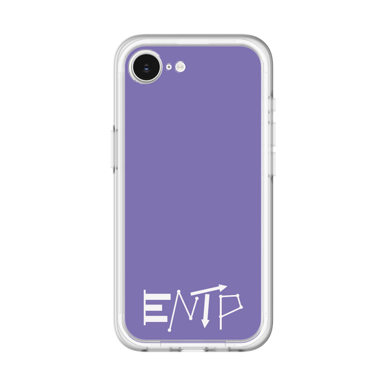 Slim Protection Premium Case［ Original - ENTP Debater - Alphabet - Purple ］