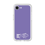Slim Protection Premium Case［ Original - ENTP Debater - Alphabet - Purple ］