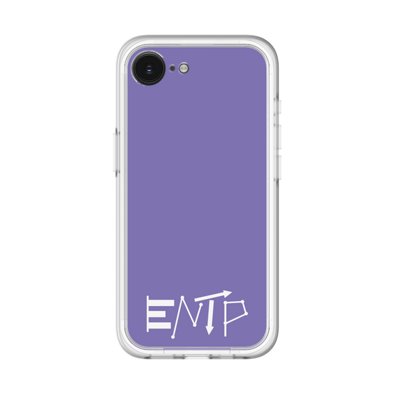 Slim Protection Premium Case［ Original - ENTP Debater - Alphabet - Purple ］