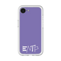 Slim Protection Premium Case［ Original - ENTP Debater - Alphabet - Purple ］