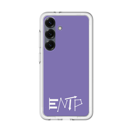 Slim Protection Premium Case［ Original - ENTP Debater - Alphabet - Purple ］