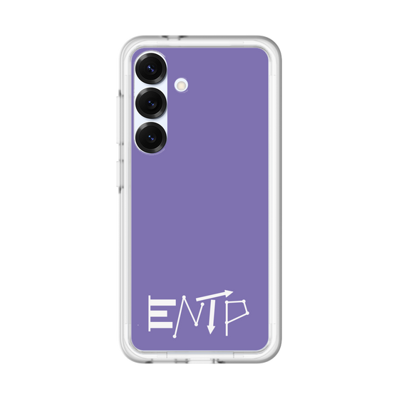 Slim Protection Premium Case［ Original - ENTP Debater - Alphabet - Purple ］