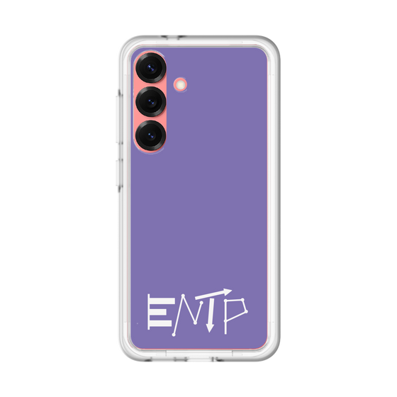 Slim Protection Premium Case［ Original - ENTP Debater - Alphabet - Purple ］