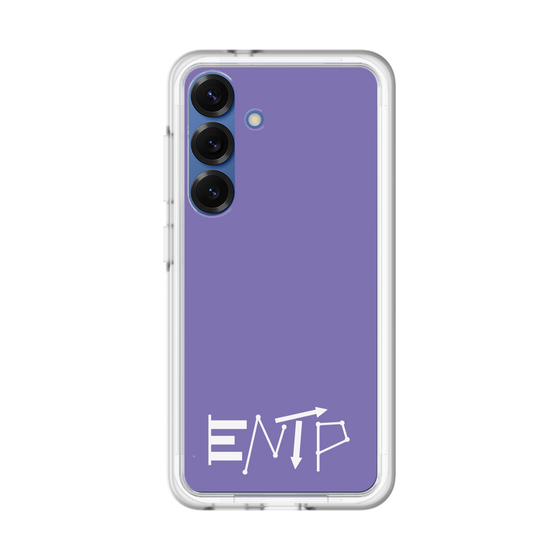 Slim Protection Premium Case［ Original - ENTP Debater - Alphabet - Purple ］