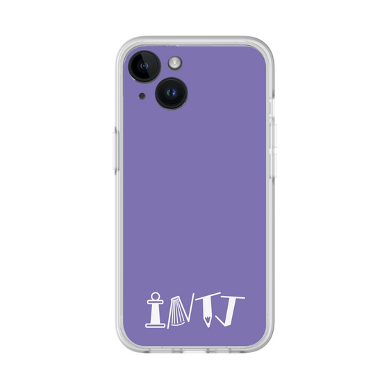 Slim Protection Premium Case［ オリジナル - INTJ 建築家 - アルファベット - Purple ］