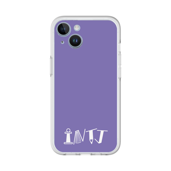 Slim Protection Premium Case［ オリジナル - INTJ 建築家 - アルファベット - Purple ］