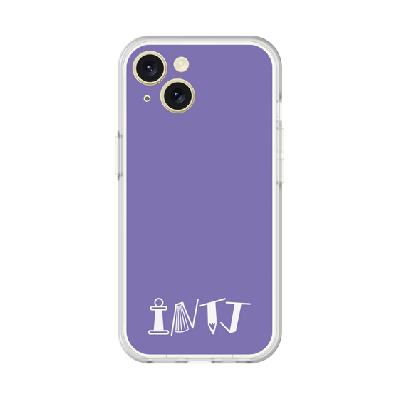 Slim Protection Premium Case［ オリジナル - INTJ 建築家 - アルファベット - Purple ］