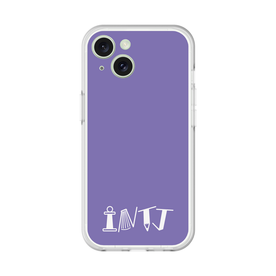 Slim Protection Premium Case［ オリジナル - INTJ 建築家 - アルファベット - Purple ］
