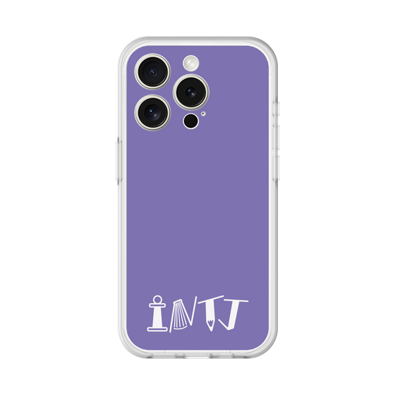 Slim Protection Premium Case［ オリジナル - INTJ 建築家 - アルファベット - Purple ］