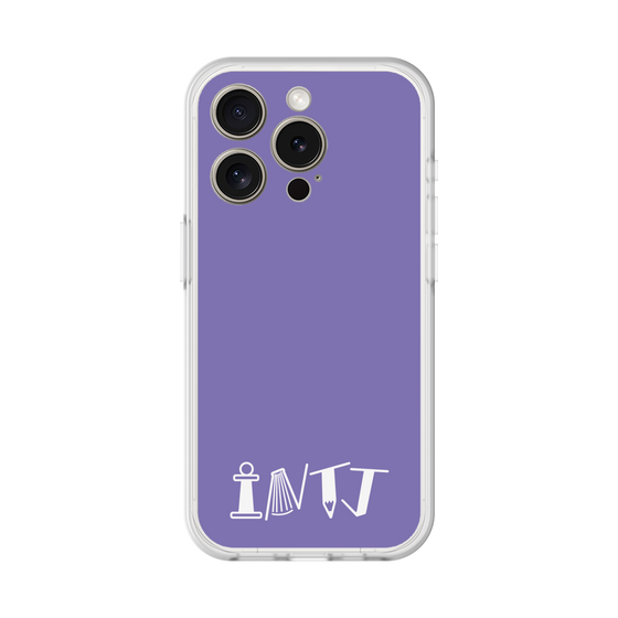 Slim Protection Premium Case［ オリジナル - INTJ 建築家 - アルファベット - Purple ］
