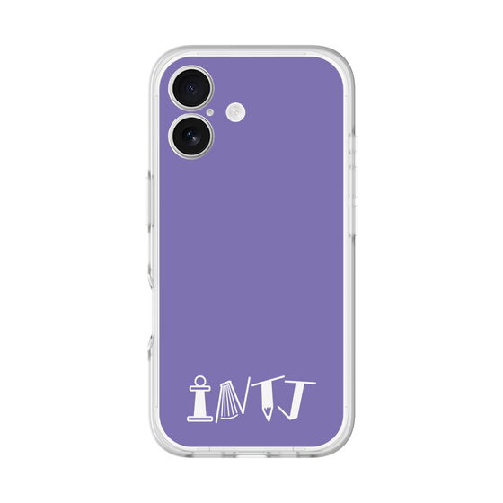 Slim Protection Premium Case［ オリジナル - INTJ 建築家 - アルファベット - Purple ］