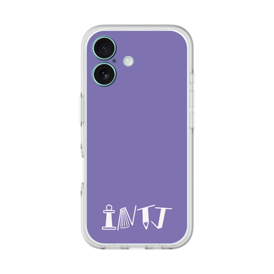 Slim Protection Premium Case［ オリジナル - INTJ 建築家 - アルファベット - Purple ］