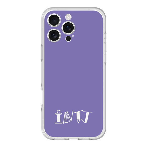 Slim Protection Premium Case［ オリジナル - INTJ 建築家 - アルファベット - Purple ］