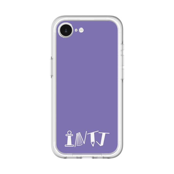 Slim Protection Premium Case［ Original - INTJ Architect - Alphabet - Purple ］