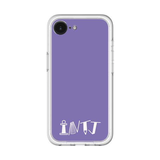 Slim Protection Premium Case［ Original - INTJ Architect - Alphabet - Purple ］