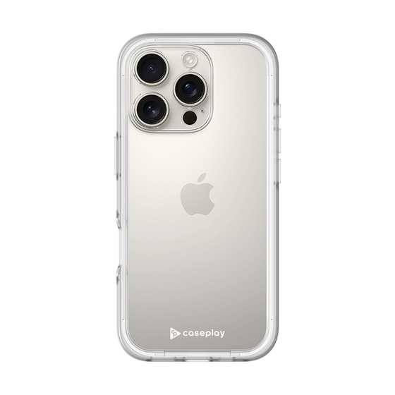 Slim Protection Premium Case［ オリジナル - caseplayロゴ - ホワイト/A ］
