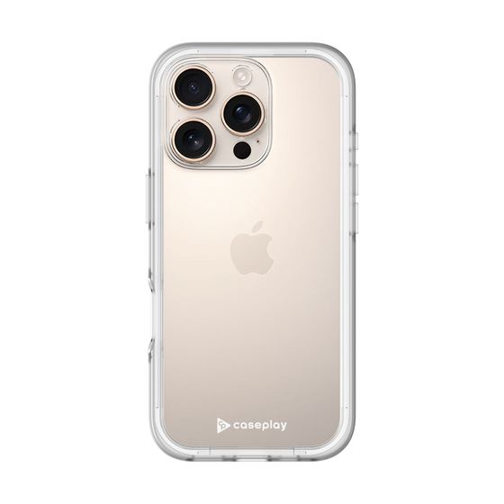 Slim Protection Premium Case［ オリジナル - caseplayロゴ - ホワイト/A ］