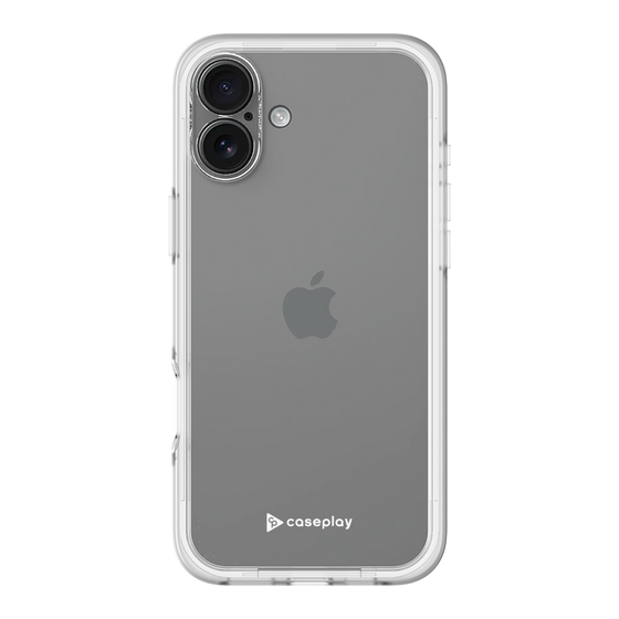 Slim Protection Premium Case［ オリジナル - caseplayロゴ - ホワイト/A ］