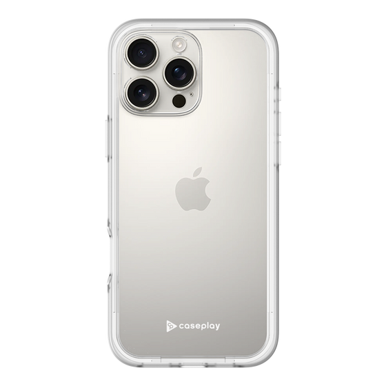 Slim Protection Premium Case［ オリジナル - caseplayロゴ - ホワイト/A ］