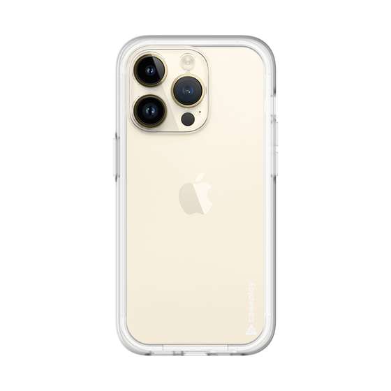 Slim Protection Premium Case［ オリジナル - caseplayロゴ - ホワイト/B ］