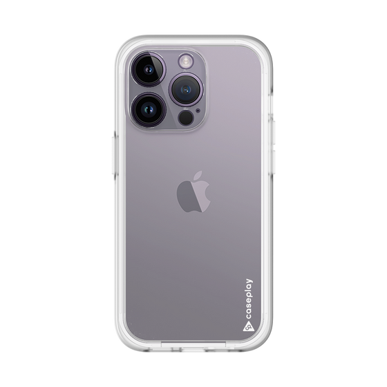 Slim Protection Premium Case［ オリジナル - caseplayロゴ - ホワイト/B ］