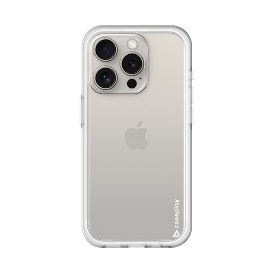 Slim Protection Premium Case［ オリジナル - caseplayロゴ - ホワイト/B ］
