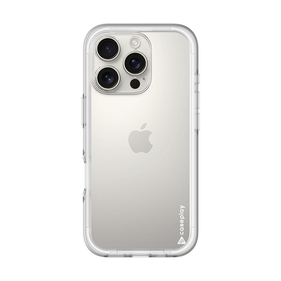 Slim Protection Premium Case［ オリジナル - caseplayロゴ - ホワイト/B ］
