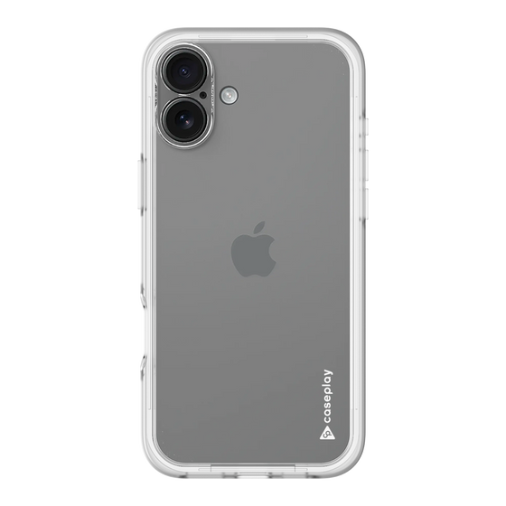 Slim Protection Premium Case［ オリジナル - caseplayロゴ - ホワイト/B ］