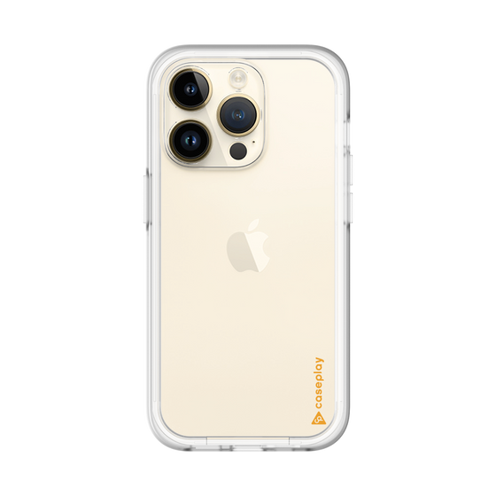 Slim Protection Premium Case［ オリジナル - caseplayロゴ - Orange/B ］