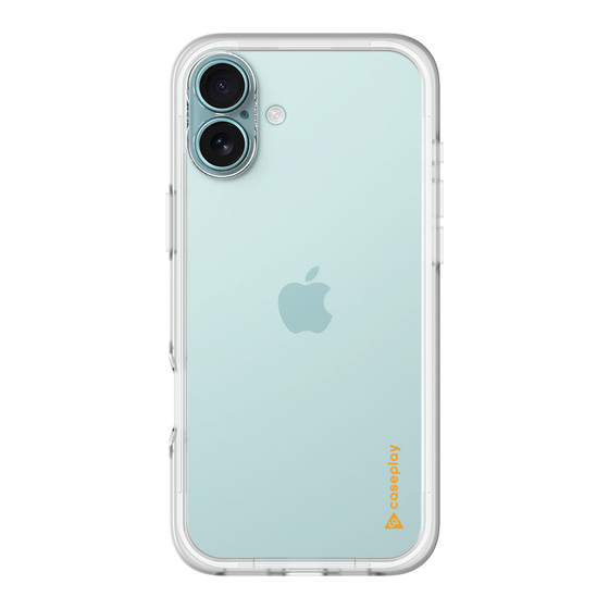Slim Protection Premium Case［ オリジナル - caseplayロゴ - Orange/B ］