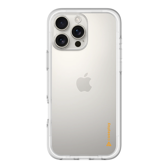 Slim Protection Premium Case［ オリジナル - caseplayロゴ - Orange/B ］