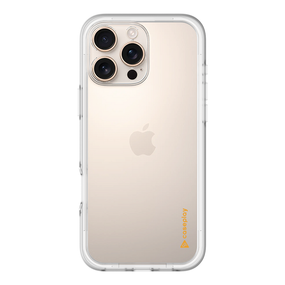 Slim Protection Premium Case［ オリジナル - caseplayロゴ - Orange/B ］